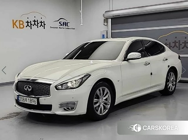 Infiniti Q70 2019 Белый из Кореи
