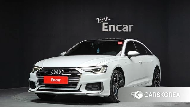 Audi A6 (C8) 2019 Белый из Кореи