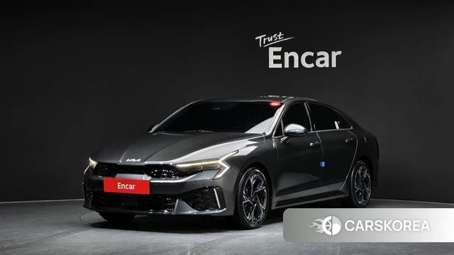 Kia The New K5 3rd generation 2023 Серый из Кореи