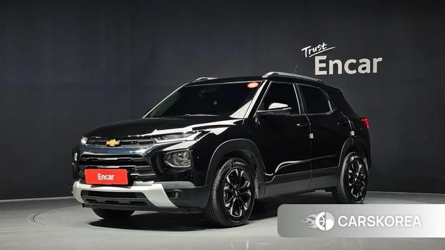 Chevrolet (GM Daewoo) Trailblazer 2022 Черный из Кореи