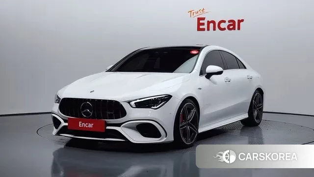 Mercedes-Benz CLA-Class C118 2021 Белый из Кореи