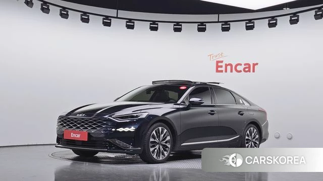 Kia K8 2021 Синий из Кореи