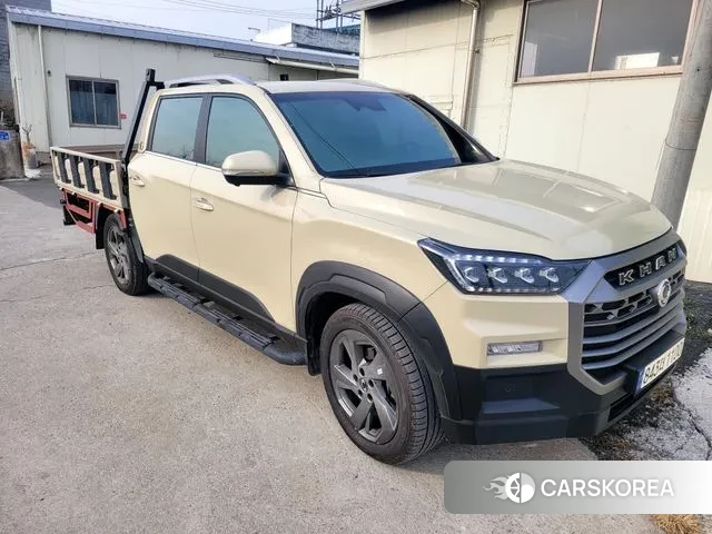 Ssangyong The New Rexton Sports Cannes 2024 Зеленый из Кореи