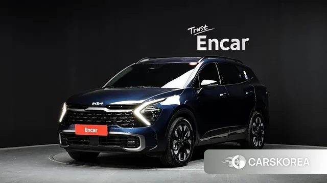 Kia Sportage 5th Generation 2021 Синий из Кореи