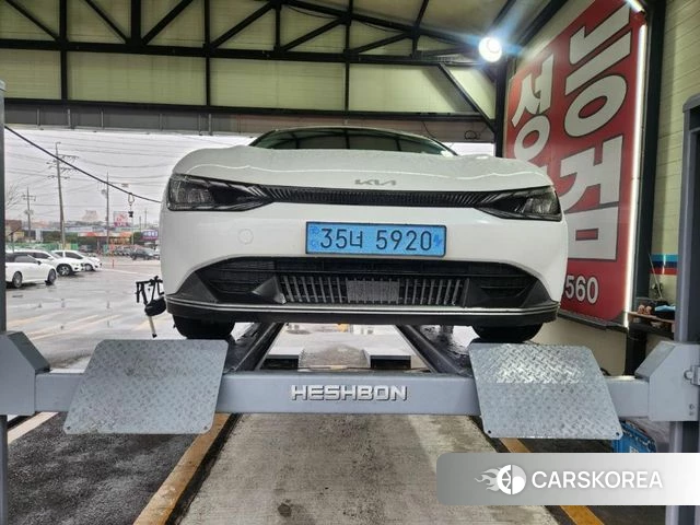 Kia EV6 2021 Белый из Кореи