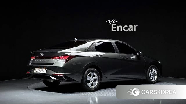 Hyundai Avante (CN7) 2020 Светло-зеленый из Кореи