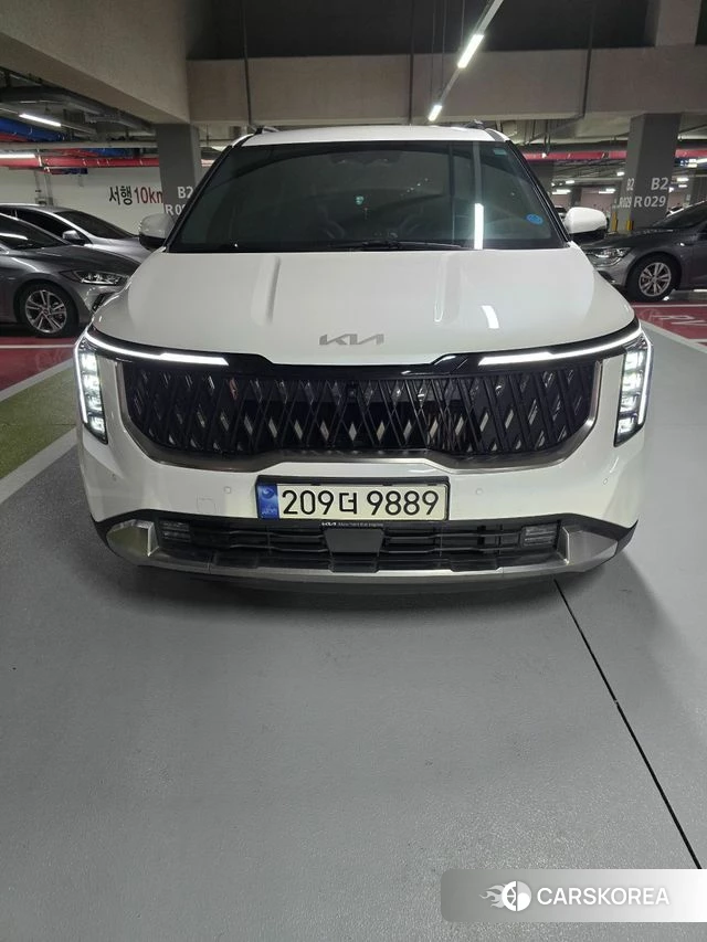 Kia The New Carnival 4th Generation 2024 Белый из Кореи