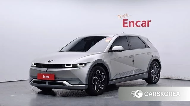 Hyundai Ionic 5 2022 Серебристо-серый из Кореи