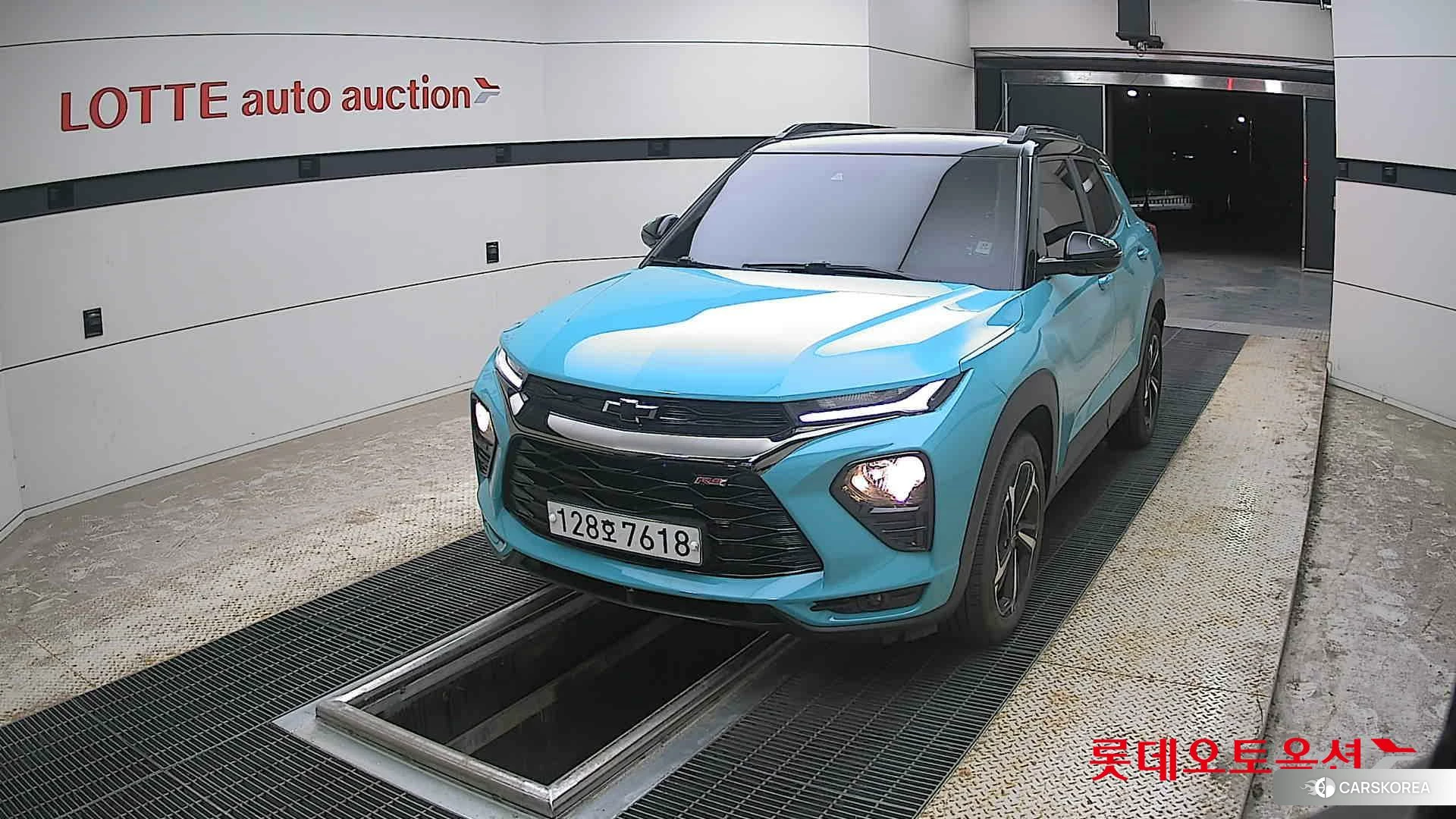 Korea G M TrailBlazer 1.35 Turbo FWD 2021 Ibiza Blue из Кореи