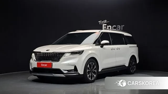 Kia Carnival 4th generation 2021 Белый из Кореи