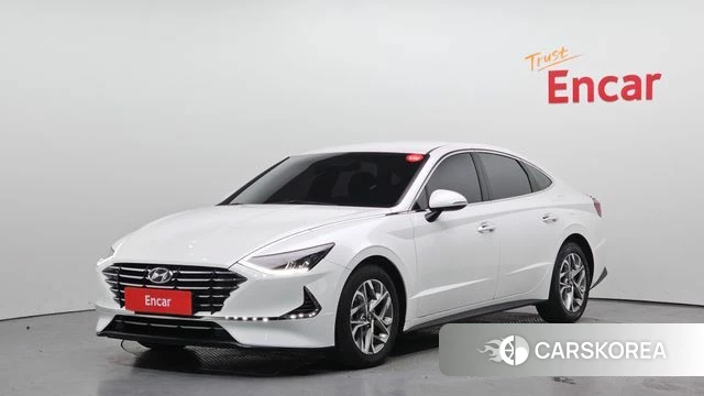 Hyundai Sonata (DN8) 2020 Белый из Кореи