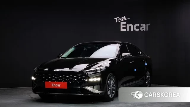 Kia K8 Hybrid 2022 Черный из Кореи