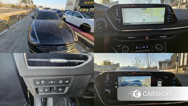 Hyundai Sonata Hybrid (DN8) 2022 Черный из Кореи