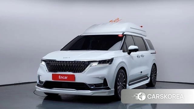 Kia Carnival 4th generation 2020 Белый из Кореи