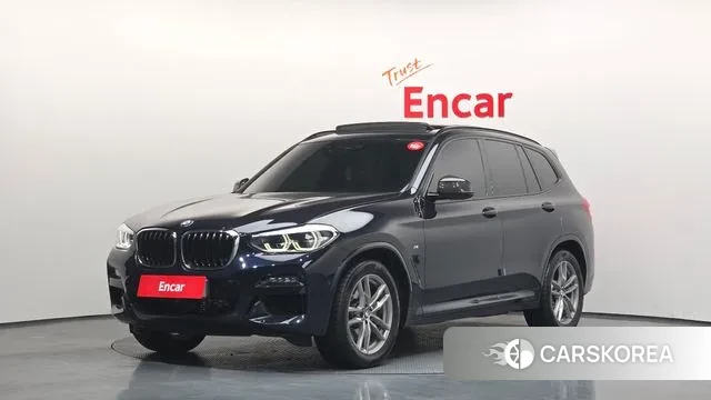 BMW X3 (G01) 2021 Черный из Кореи