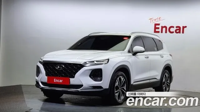 Hyundai Santa Fe TM 2018 Белый из Кореи