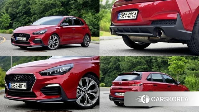 Hyundai i30 (PD) 2018 Красный из Кореи