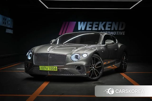 Bentley Continental GT 3rd Generation 2021 Серый из Кореи