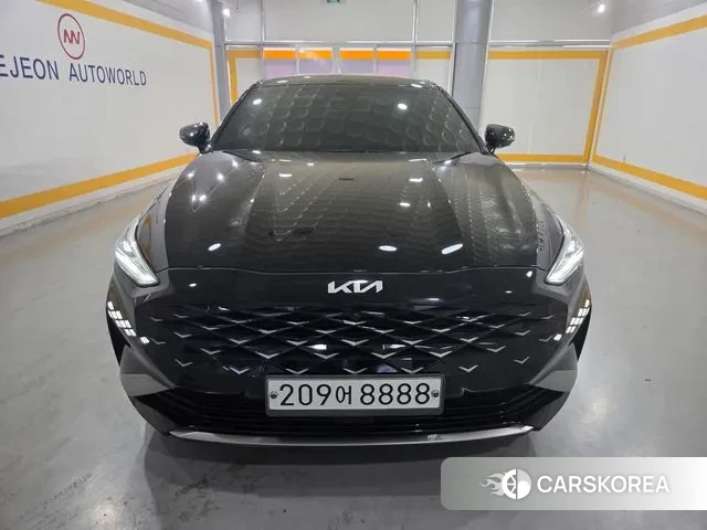 Kia K8 2021 Черный из Кореи