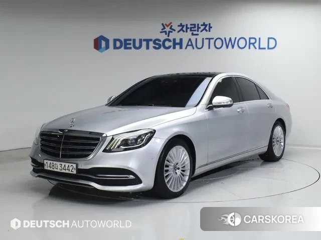 Mercedes-Benz S-Class W222 2019 Серебряный из Кореи