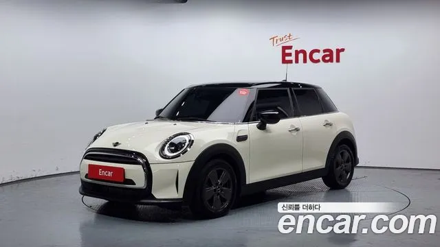 Mini Cooper 2022 Белый из Кореи