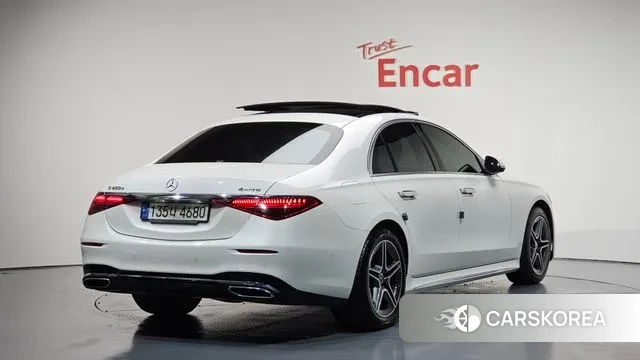 Mercedes-Benz S-Class W223 2021 Белый из Кореи