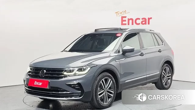 Volkswagen Tiguan second Generation 2024 Серый из Кореи