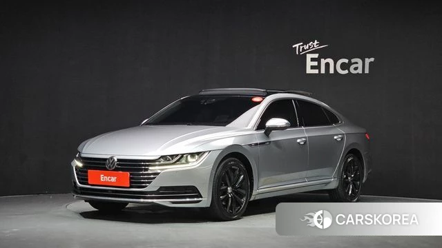 Volkswagen Arteon 2019 Серебристо-серый из Кореи