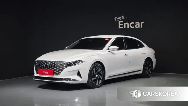 Hyundai The New Grandeur IG Hybrid 2020 Белый из Кореи