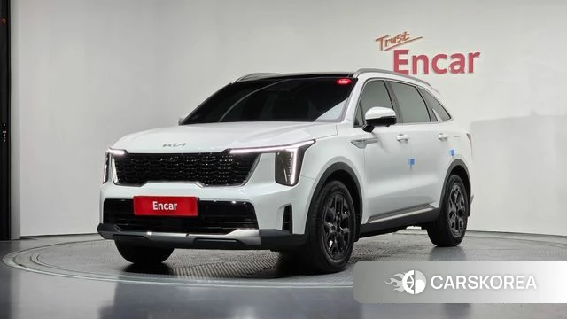 Kia The New Sorento 4th Generation 2024 Белый из Кореи
