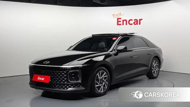 Hyundai Grandeur (GN7) 2023 Черный из Кореи