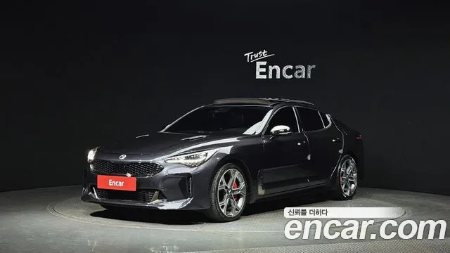 Kia Stinger 2018 Серый из Кореи