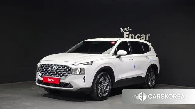 Hyundai The New Santa Fe 2021 Белый из Кореи