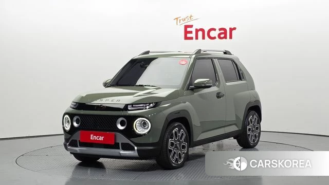 Hyundai Casper 2022 Светло-зеленый из Кореи