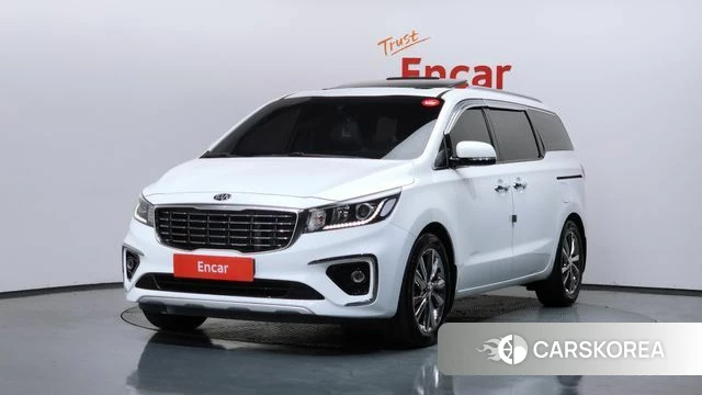 Kia The New Carnival 2019 Белый из Кореи