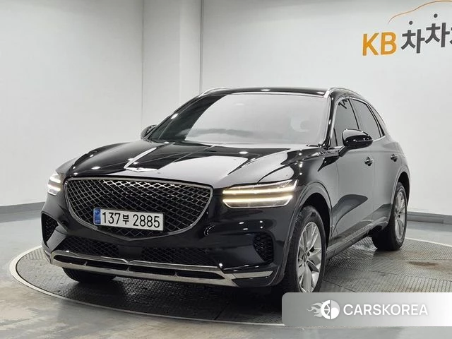 Genesis GV70 2021 Черный из Кореи