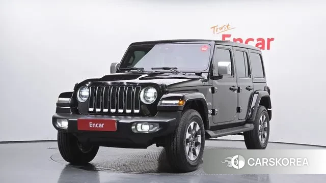 Jeep Wrangler (JL) 2023 Черный из Кореи