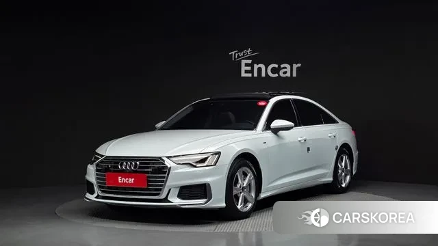 Audi A6 (C8) 2021 Белый из Кореи