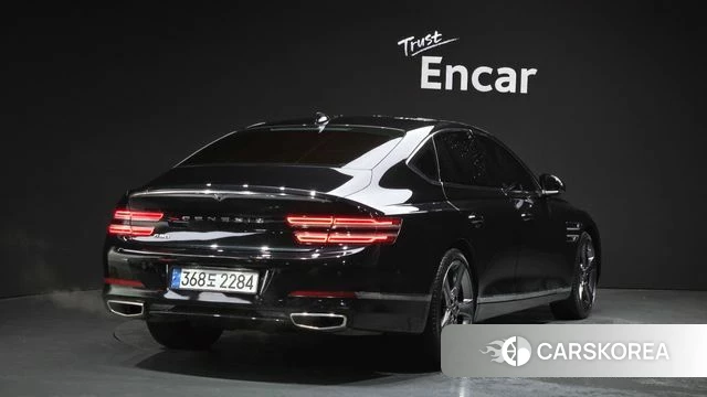 Genesis G80 (RG3) 2021 Черный из Кореи