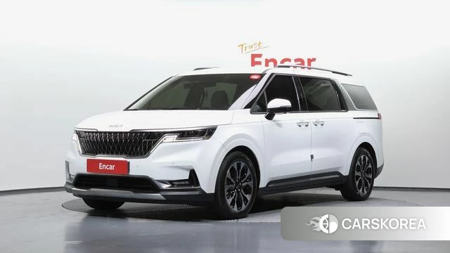 Kia Carnival 4th generation 2022 Белый из Кореи