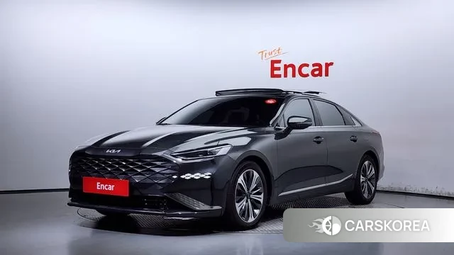 Kia K8 Hybrid 2022 Серый из Кореи
