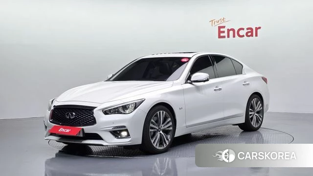 Infiniti Q50 2020 Белый из Кореи