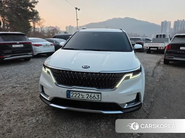 Kia Carnival 4th generation 2021 Белый из Кореи