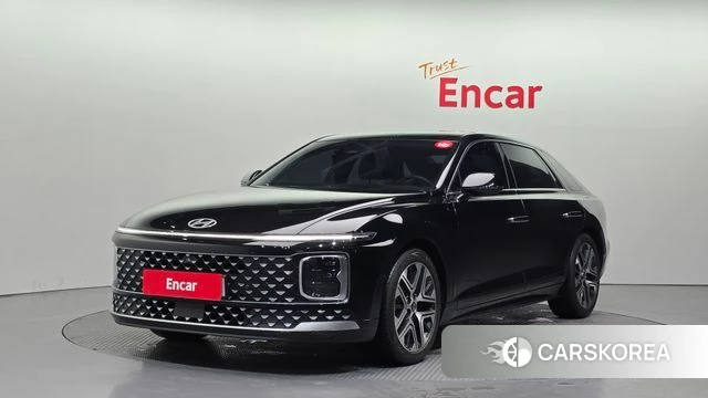 Hyundai Grandeur (GN7) 2023 Черный из Кореи