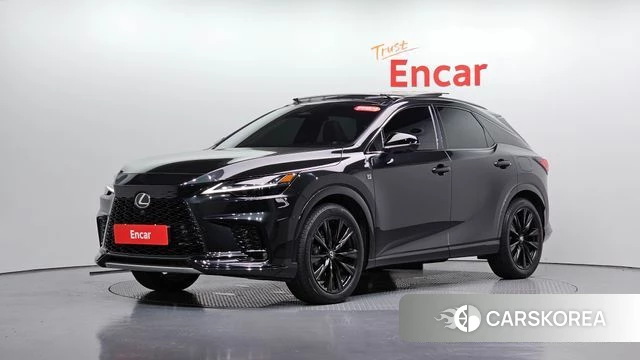 Lexus RX500h 5th generation 2024 Черный из Кореи