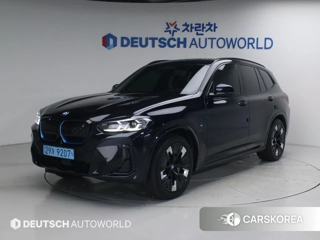 BMW iX3 2024 Черный из Кореи