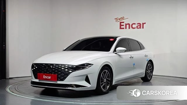 Hyundai The New Grandeur IG 2021 Белый из Кореи