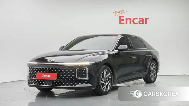 Hyundai Grandeur Hybrid (GN7) 2023 Черный из Кореи
