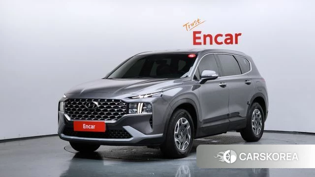 Hyundai The New Santa Fe 2023 Серый из Кореи