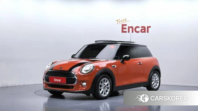 Mini Cooper 2019 Оранжевый из Кореи